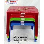 Bàn vuông 500