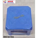 Ghế lùn hoa