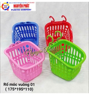 Rổ móc vuông 01