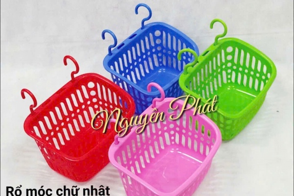 Rổ móc chữ nhật 02